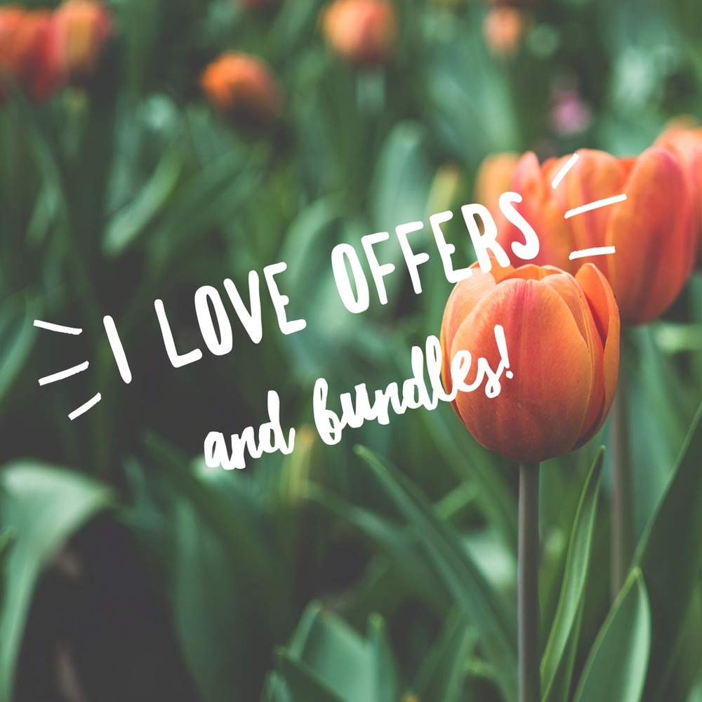 Make me and offer or create a bundle for 15% off!